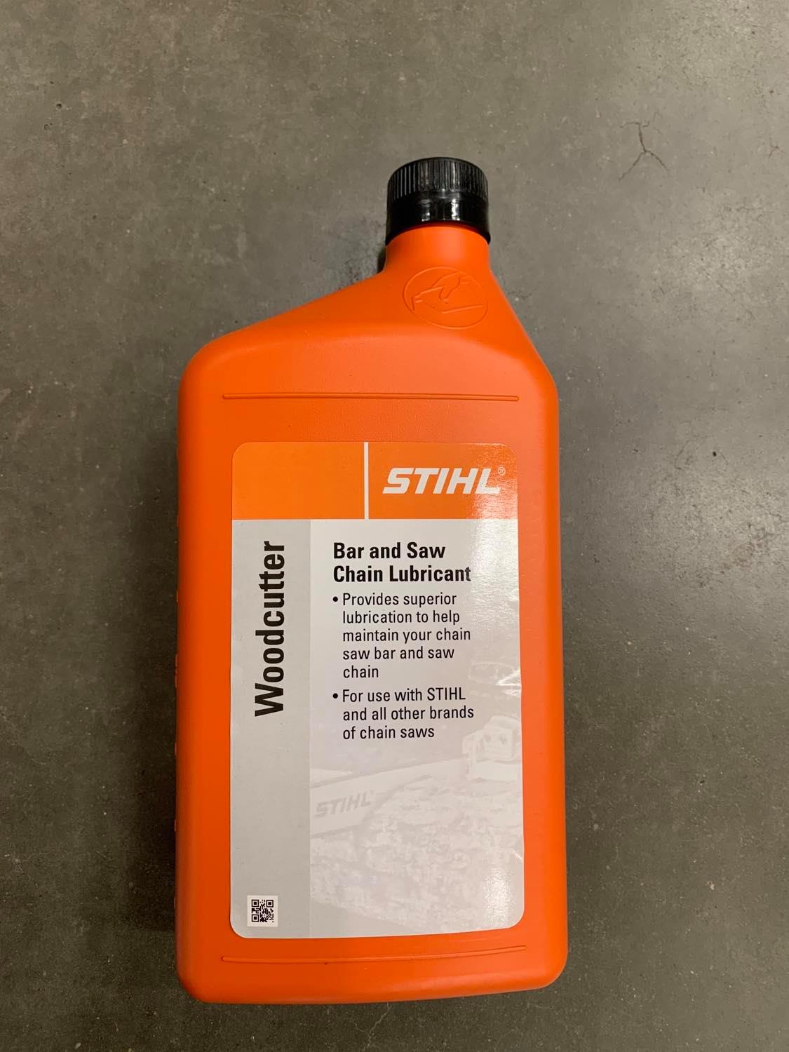 Stihl woodcutter bar and shop saw chain lubricant